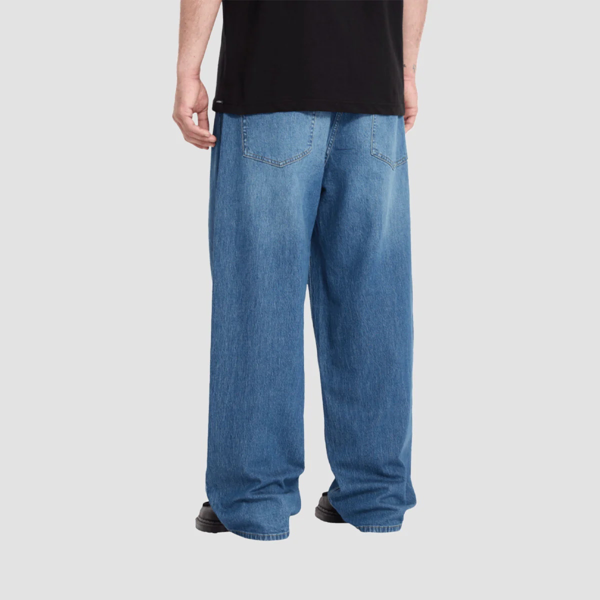 Volcom Chillow Super Loose Fit Jeans Park Blue - Image 2