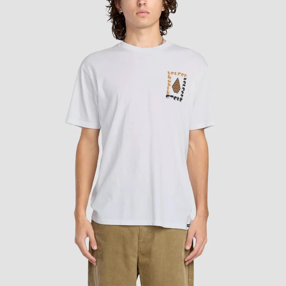 Volcom Cornerstone T-Shirt White
