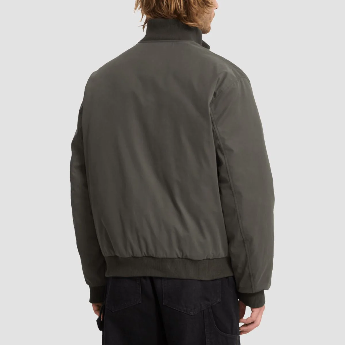 Volcom Damerman Bomber Jacket Rinsed Black - Image 2