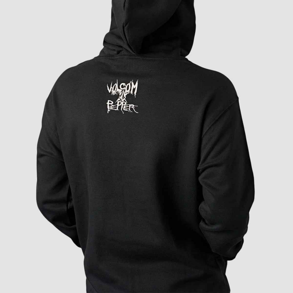 Volcom Ent Pepper Pullover Hoodie Black - Image 3