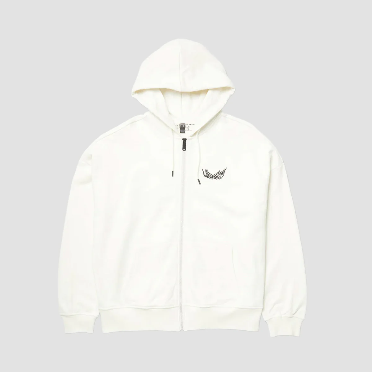 Volcom FA Alix Zip Fleece Star White - Womens - Image 3
