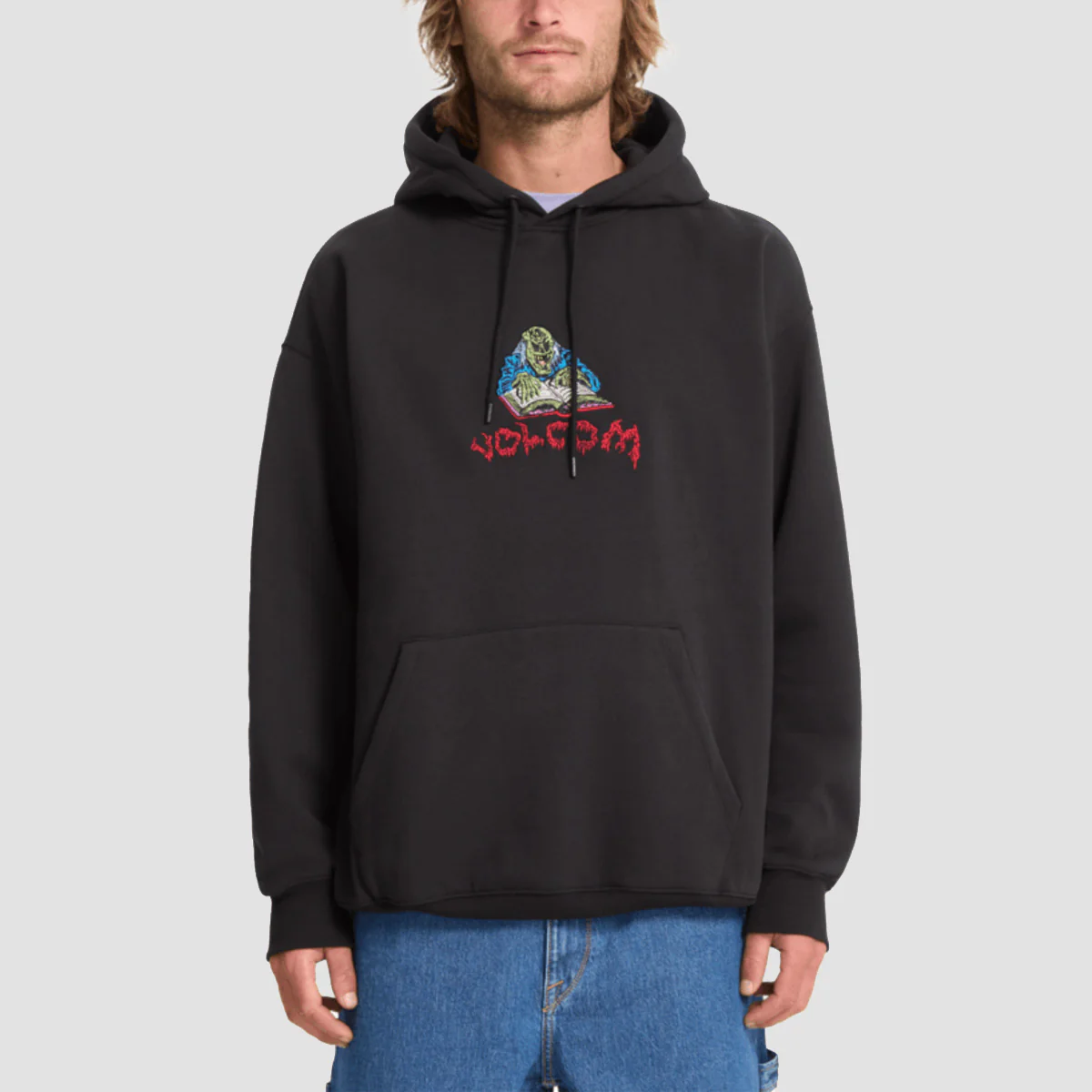 Volcom FA JJ Villard Pullover Hoodie Black