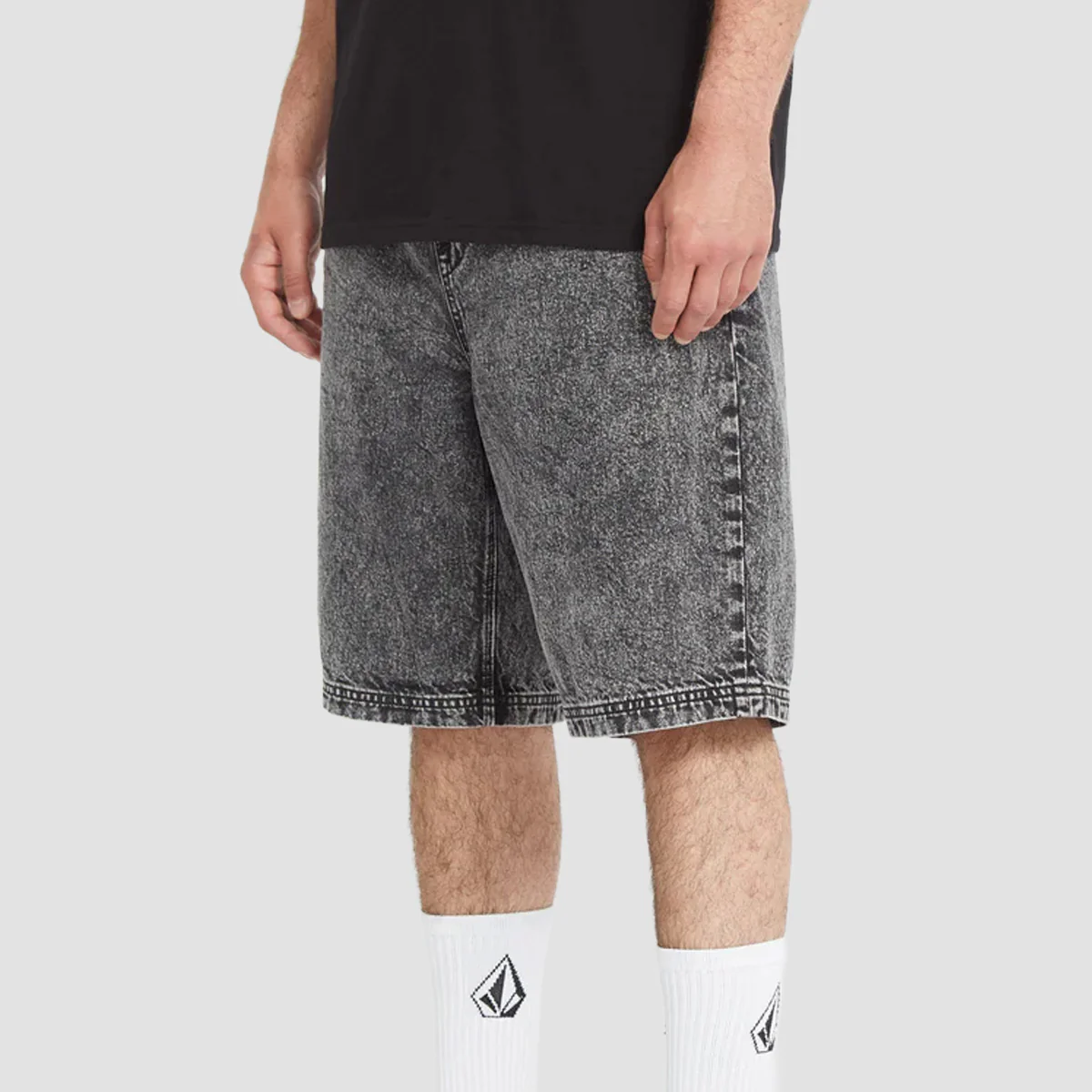 Volcom Freazy Loose EW 22" Shorts Light Acid Black
