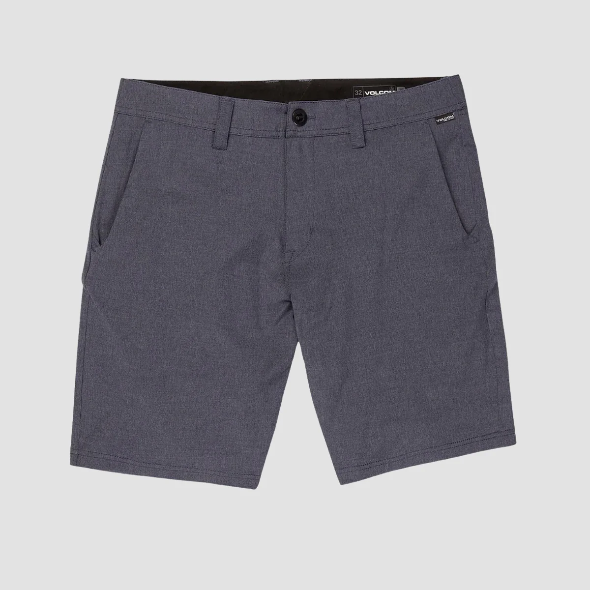 Volcom Frickin Cross Shred Static 20" Hybrid Shorts Used Blue