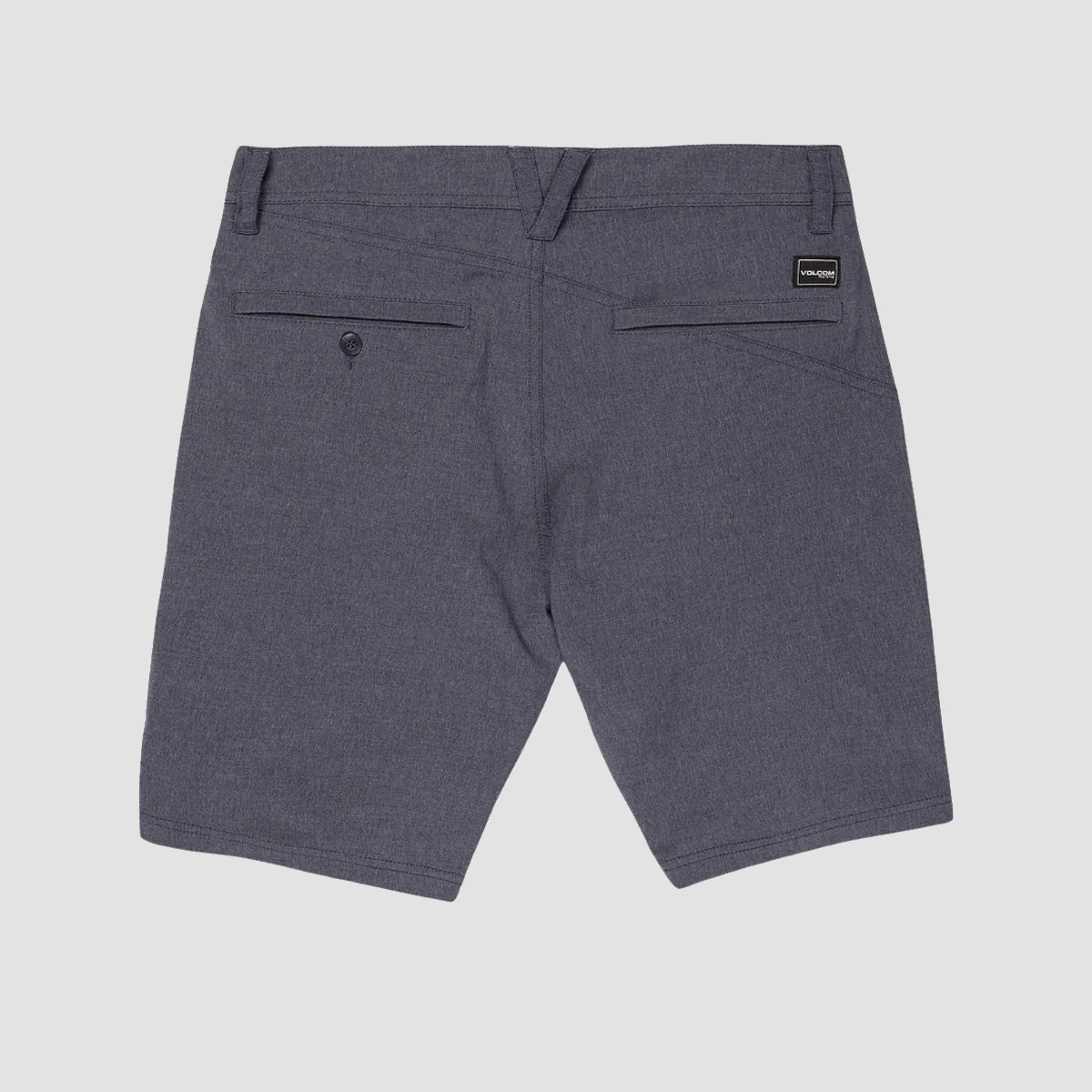 Volcom Frickin Cross Shred Static 20" Hybrid Shorts Used Blue - Image 2