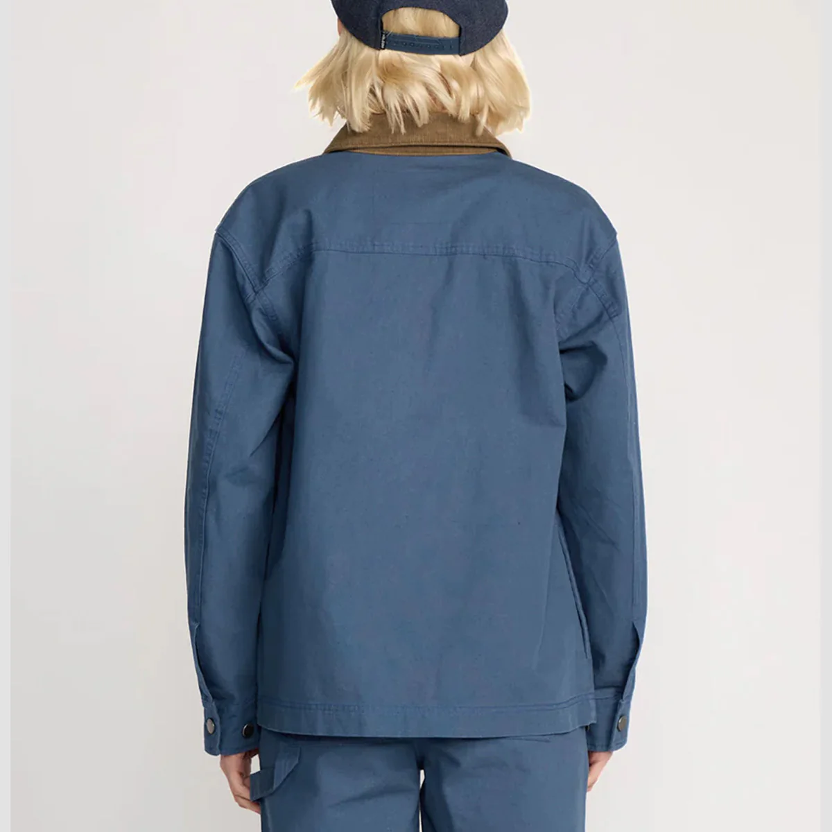 Volcom Full Cut Work Jacket Harbor Blue - Womens - Image 2