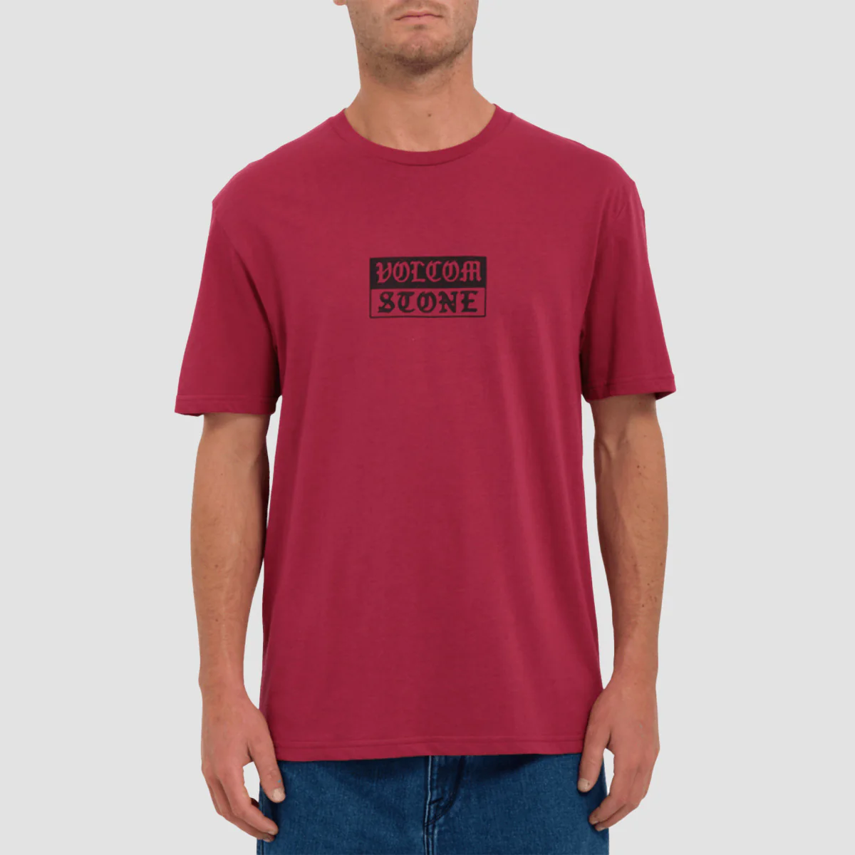 Volcom Globstok T-Shirt Wine - Image 2