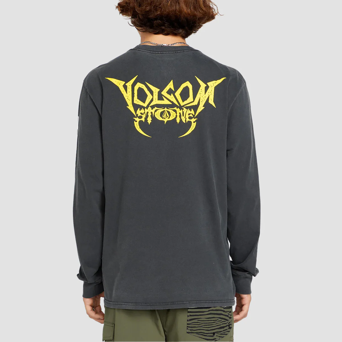 Volcom Hot Headed Longsleeve T-Shirt Stealth - Image 2