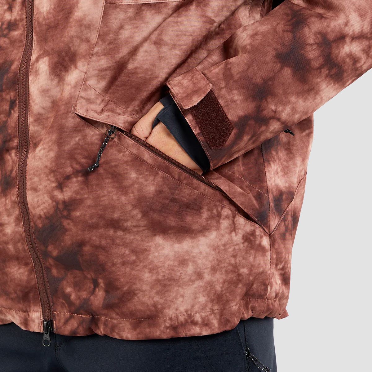 Volcom Kimball Snow Jacket Pink Salt Wash - Womens - Image 4