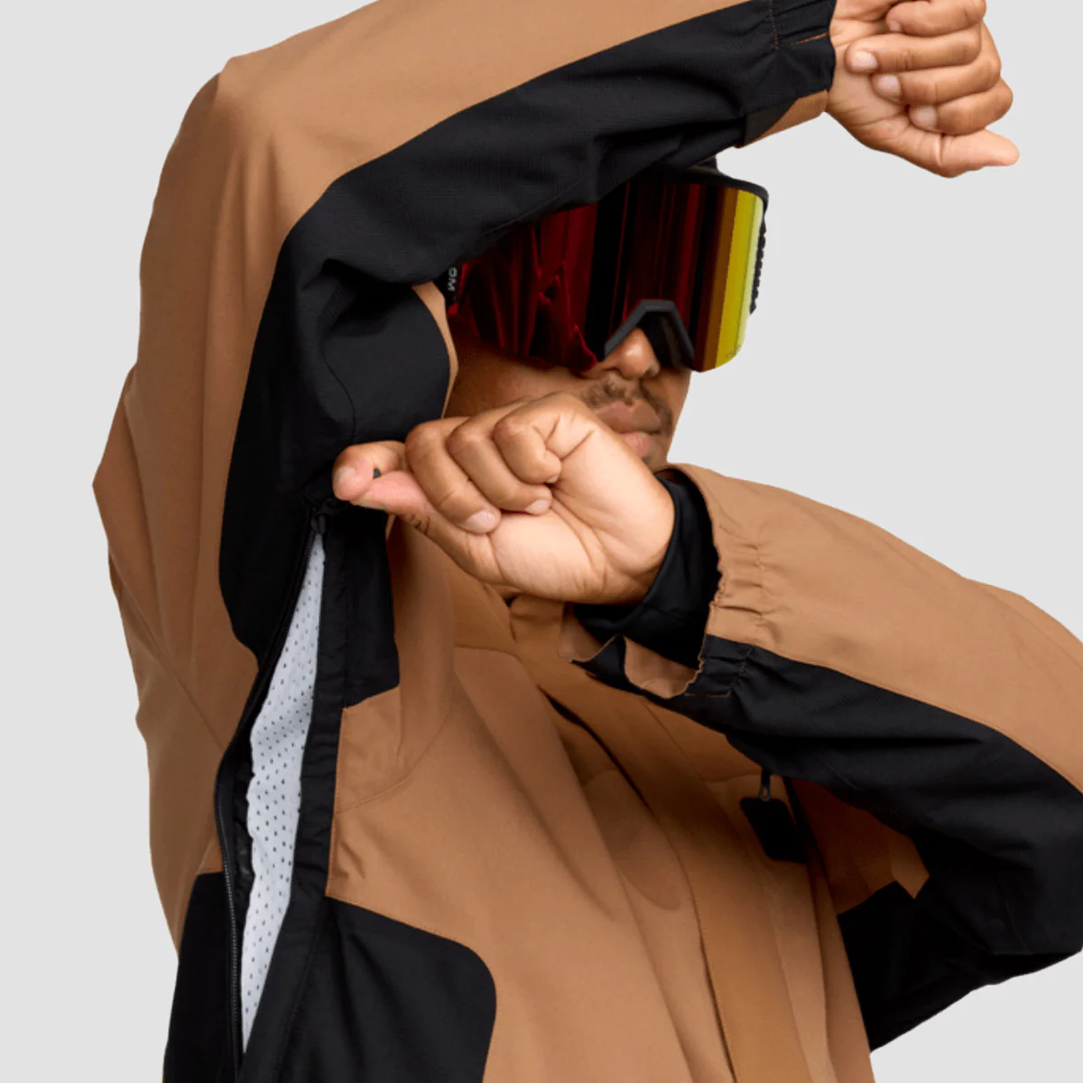 Volcom Kleveland 15K Snow Jacket Terra Brown - Image 4