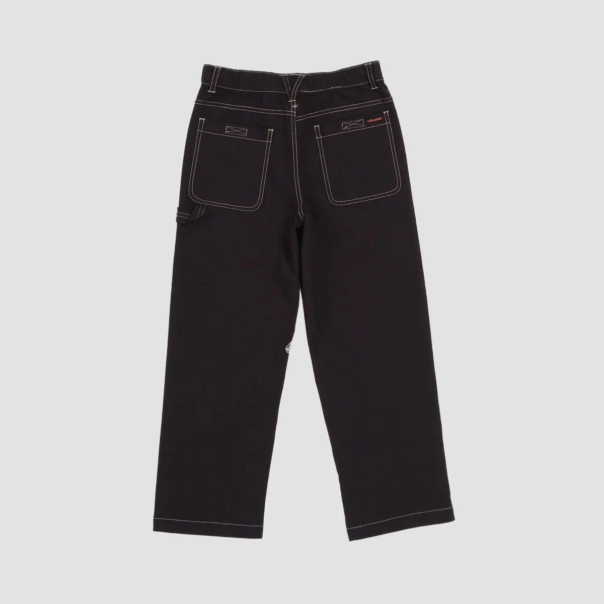 Volcom Krafter Kombat Pants Black - Kids - Image 2