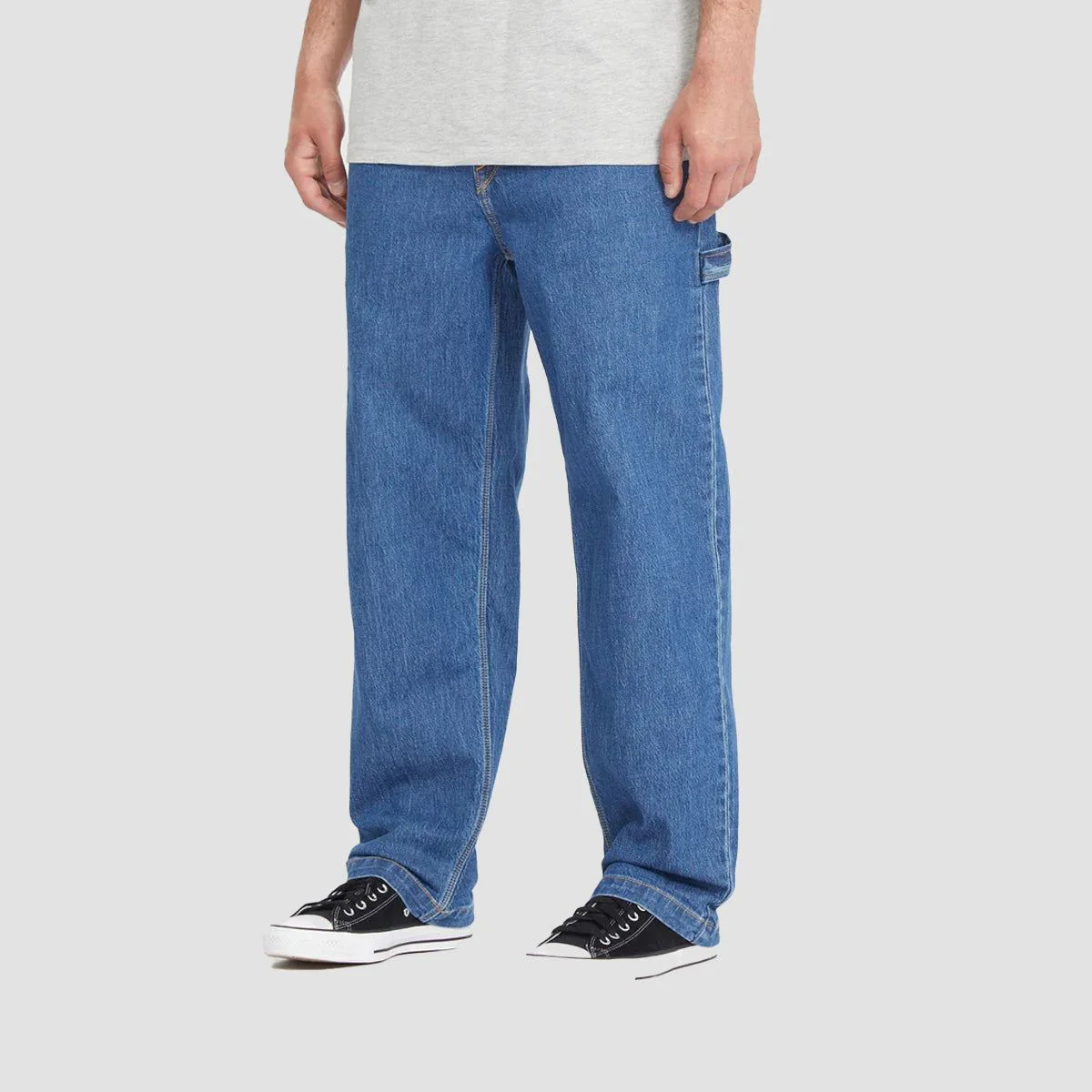 Volcom Kraftsman II Loose Fit Jeans Bold Blue - Image 2