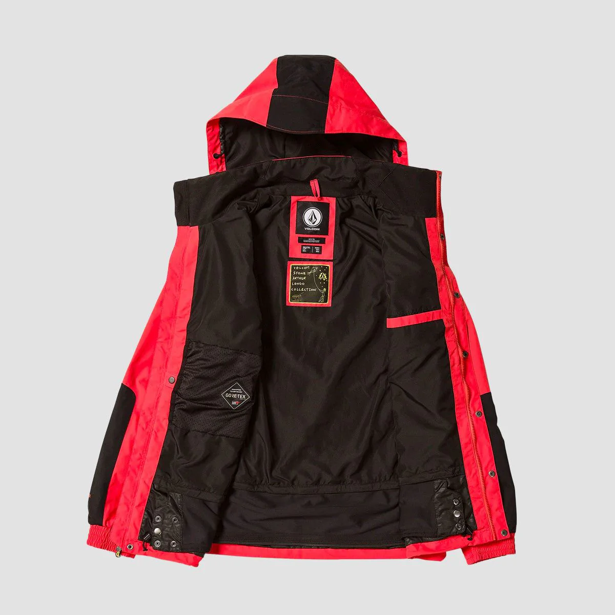 Volcom Longo Gore-Tex Snow Jacket Orange - Image 3