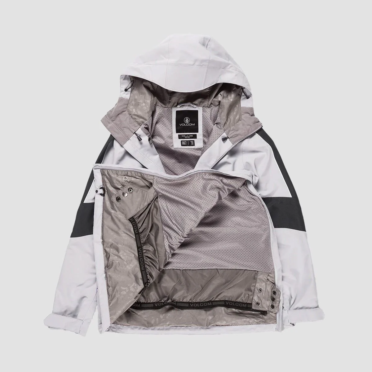 Volcom Mirror Pullover Snow Jacket Amethyst Smoke - Womens - Image 3
