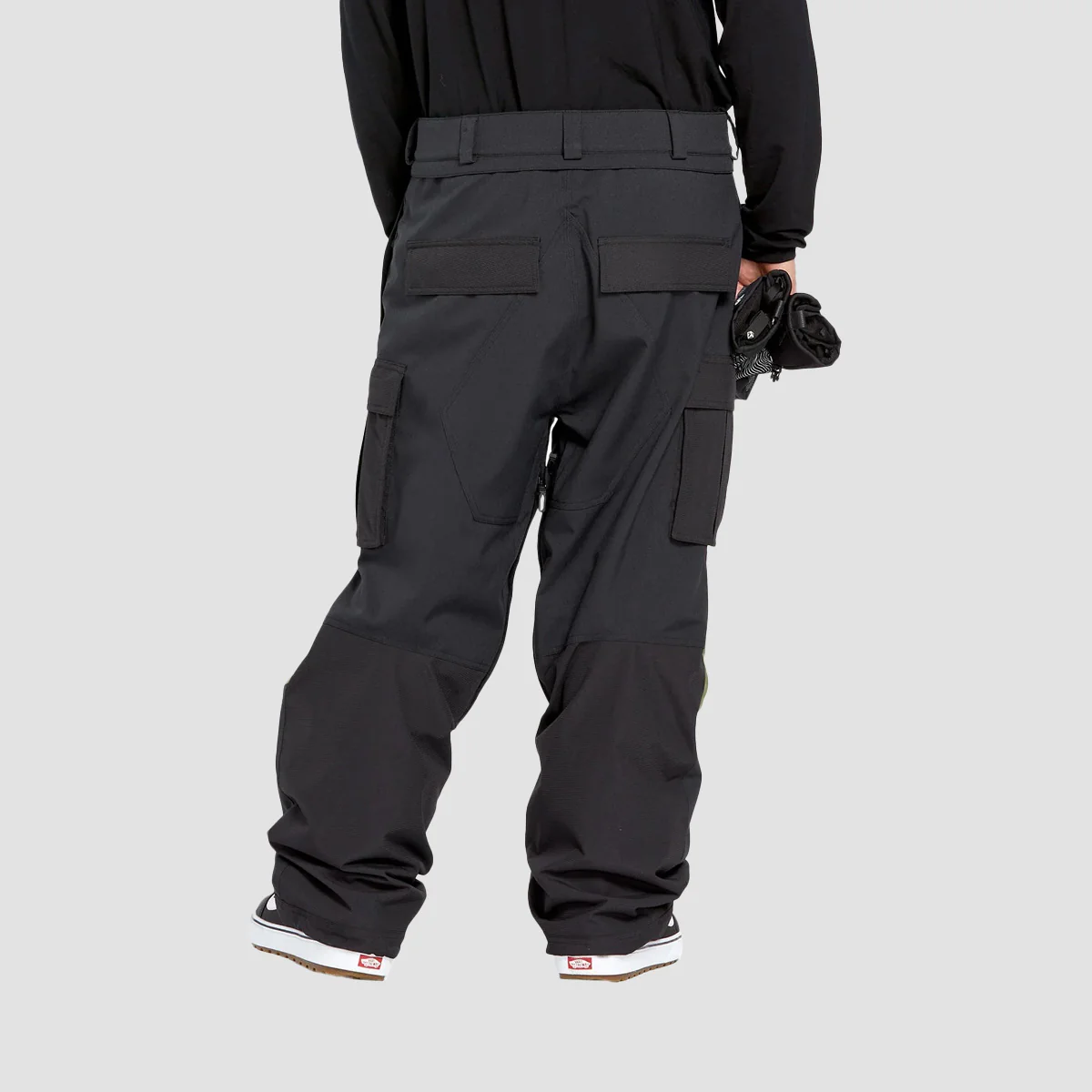 Volcom NWRK Baggy 15K Snow Pants Black - Image 2