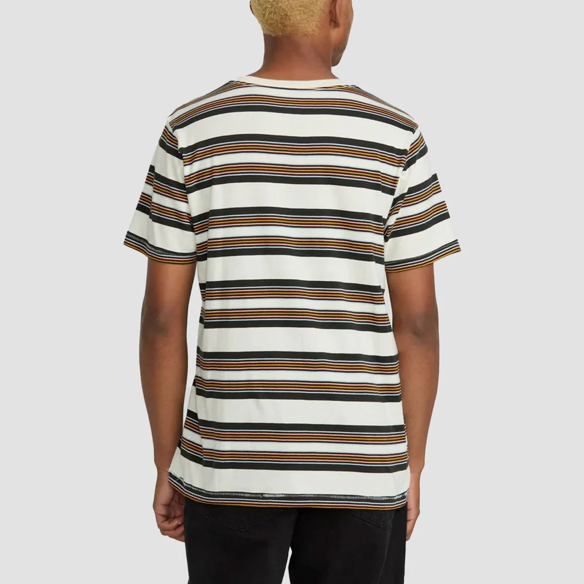 Volcom Parotic Crew T-Shirt Off White - Image 2
