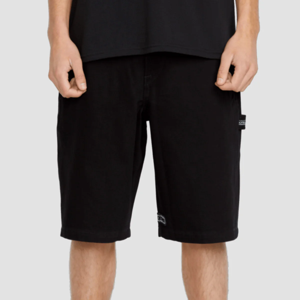 Volcom Sawhorse Denim Shorts Black