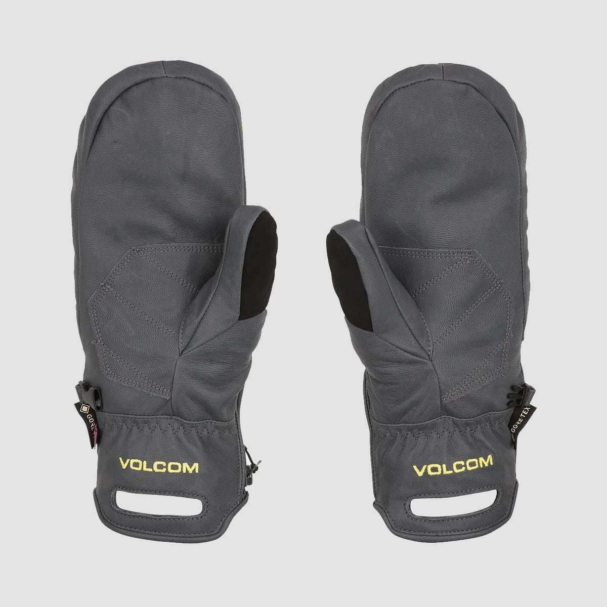 Volcom Service Gore-Tex Snow Mitts Dark Grey - Image 2