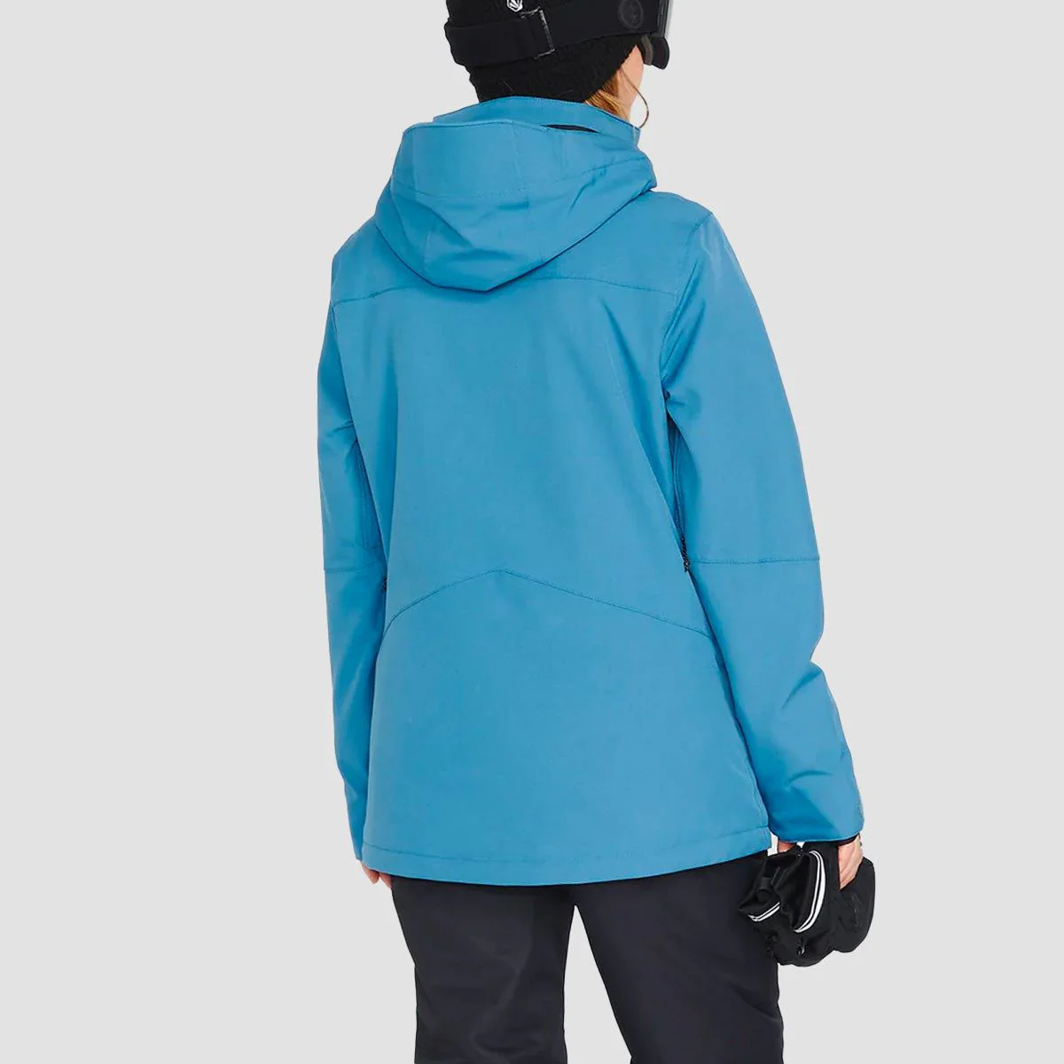 Volcom Shelter 3D Stretch Snow Jacket Petrol Blue - Womens - Image 2