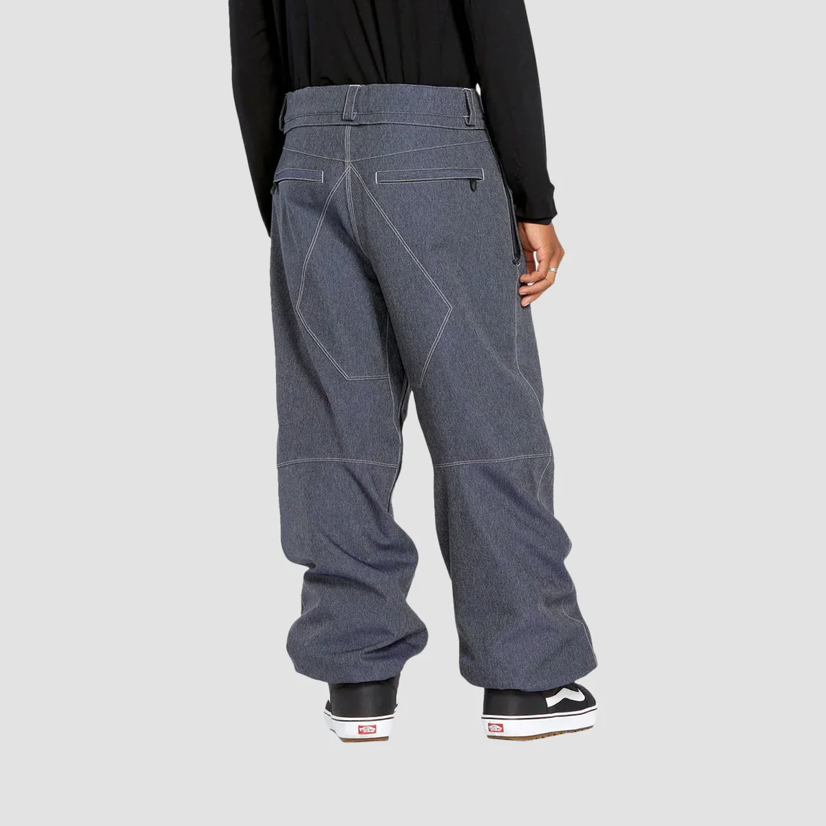 Volcom Snow Billow 10K Snow Pants Dark Denim - Image 2