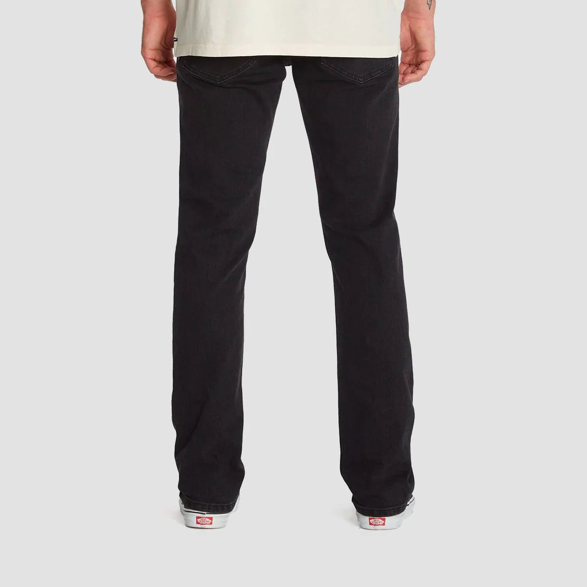 Volcom Solver Modern Fit Jeans Black Out - Image 2