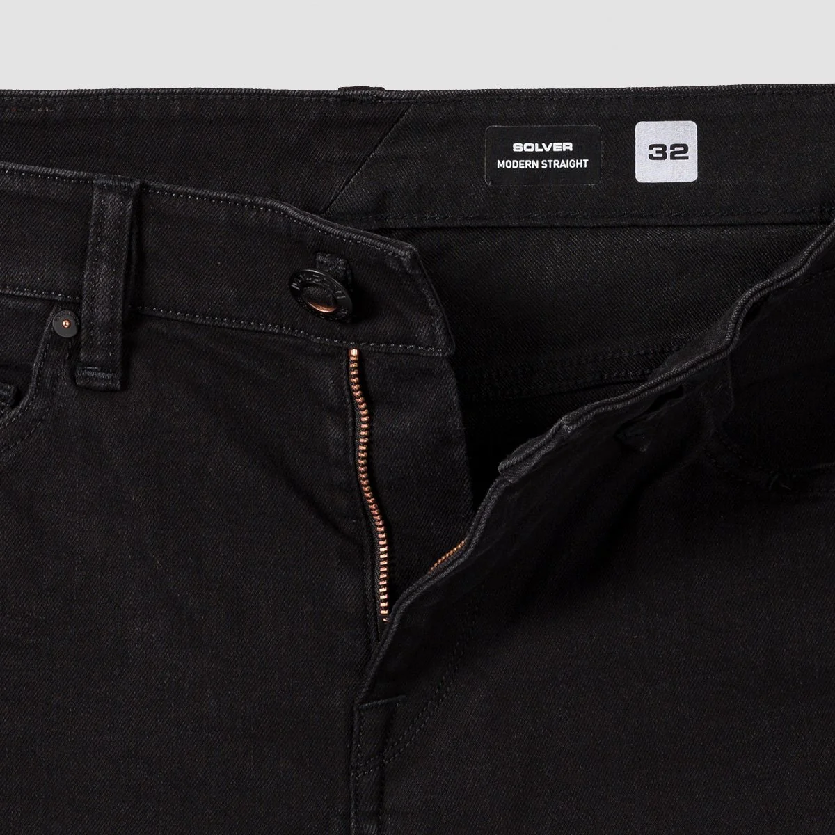 Volcom Solver Modern Fit Jeans Blackout - Image 3