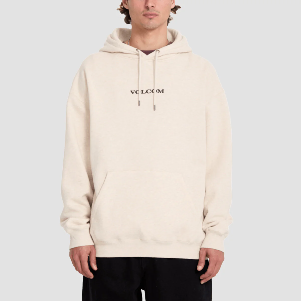 Volcom Stone Pullover Hoodie Dust Heather