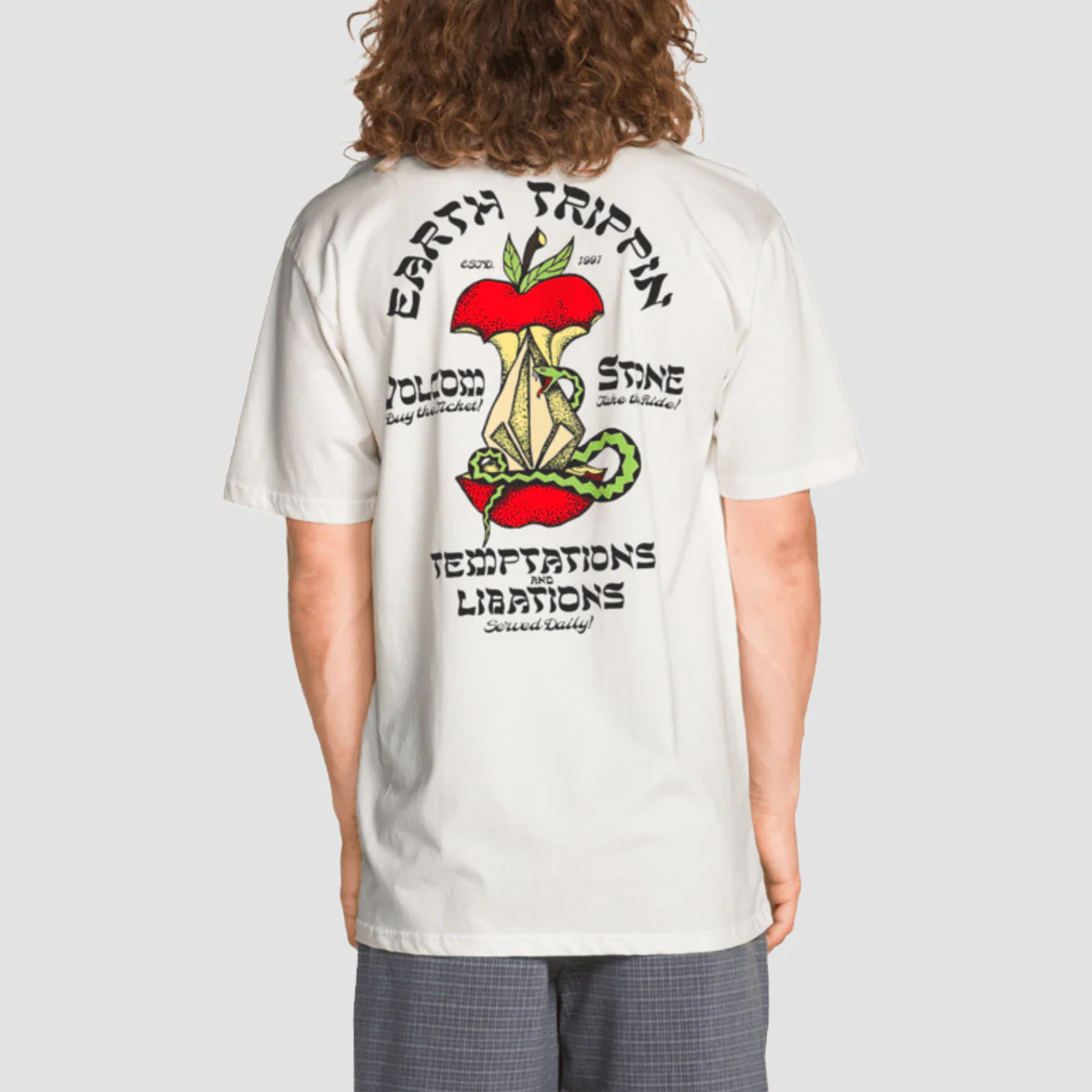 Volcom Temptations T-Shirt Off White