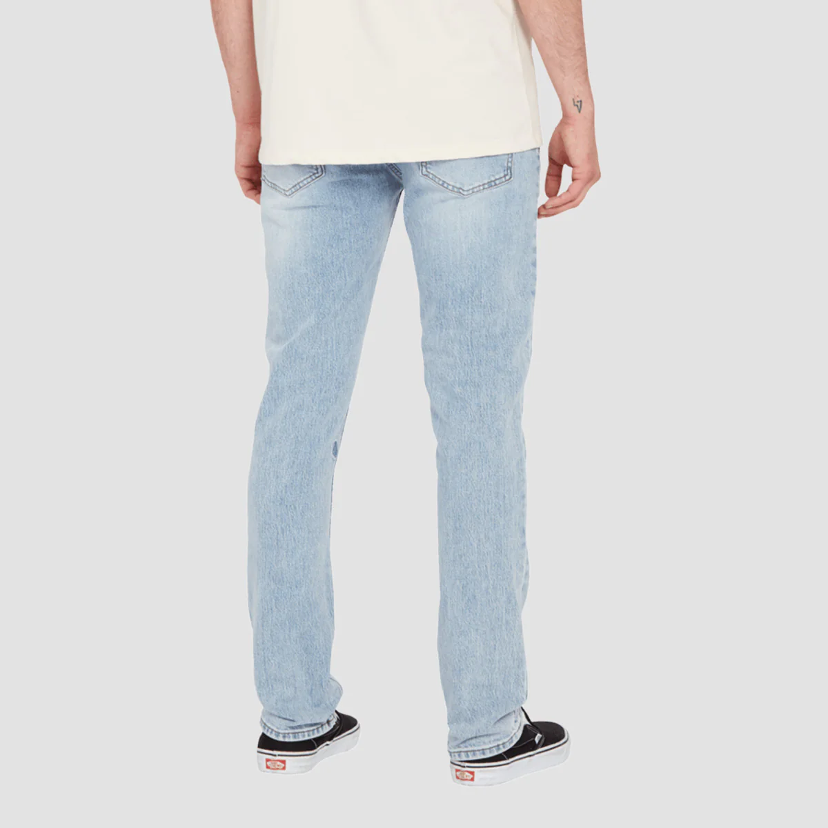 Volcom Vorta Slim Fit Jeans Heavy Worn Faded - Image 2