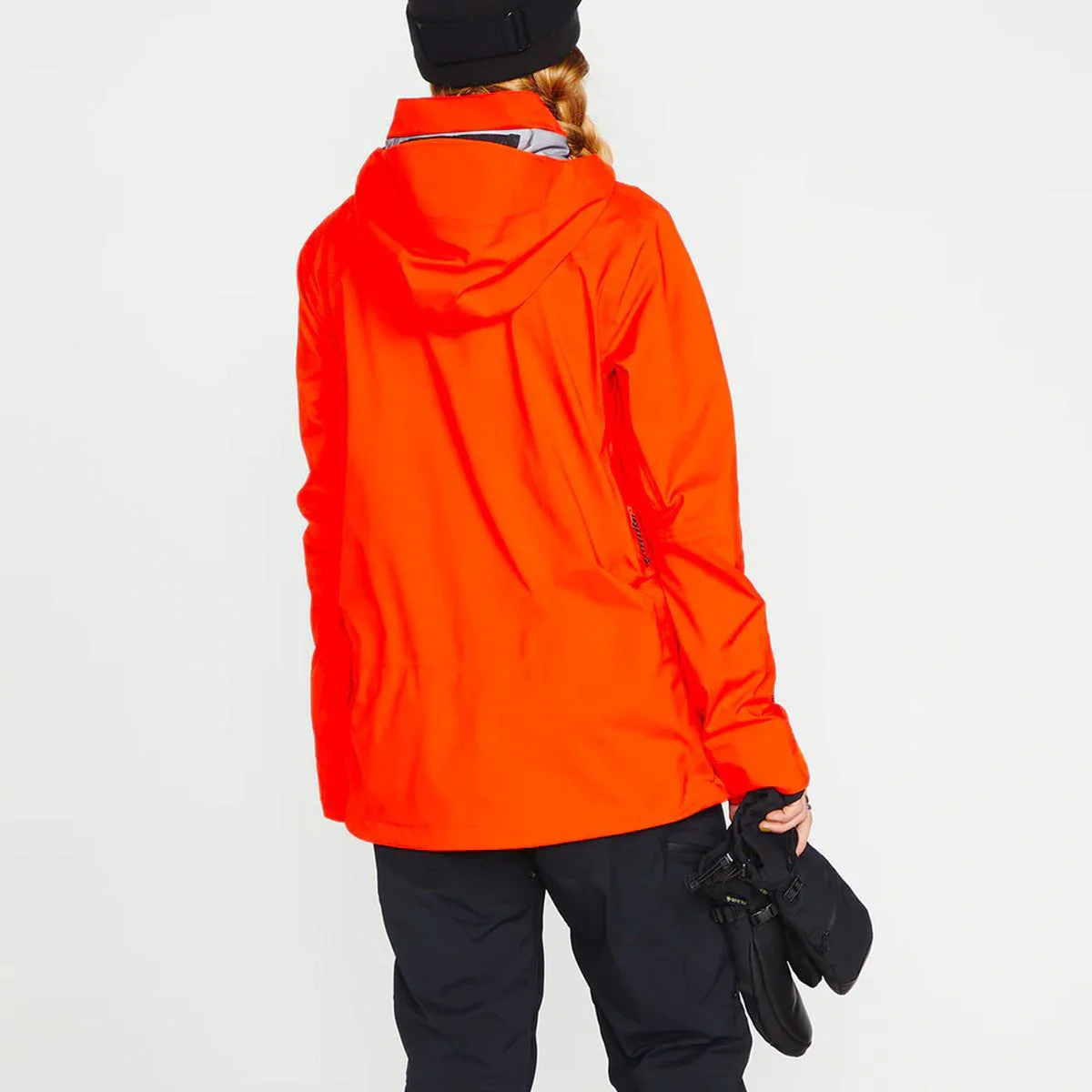 Volcom VS 3L Stretch Gore-Tex Snow Jacket Orange Shock - Womens - Image 2