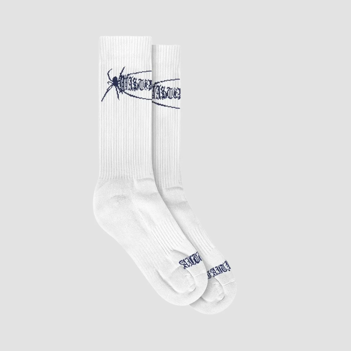 Wasted Paris Boiler Socks White