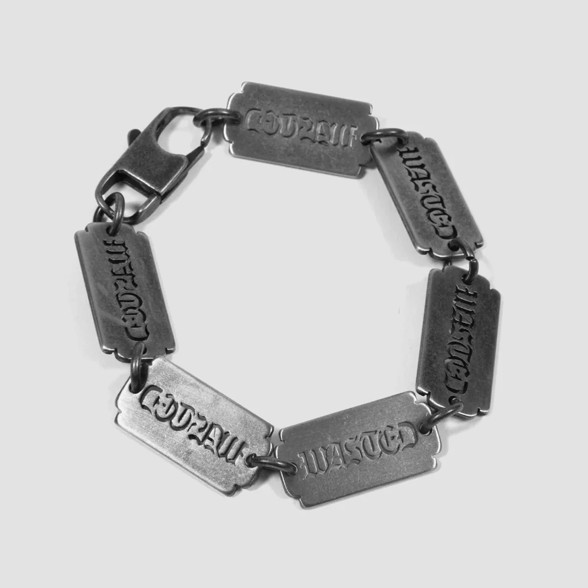 Wasted Paris Sharp Bracelet Silver (Stainless Steel)