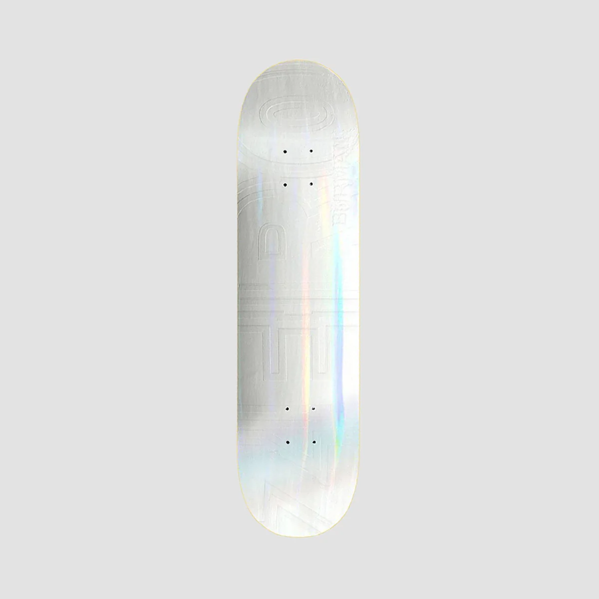 Zero Bold Dane Burman Skateboard Deck Bold White/White Irridescent - 8.5"